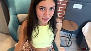 Neighbor Teen Begs For Hard Doggystyle Fuck