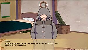 Big anime booty bounces in hentai adventure