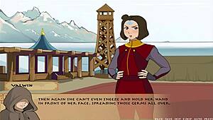 Big anime booty bounces in hentai adventure