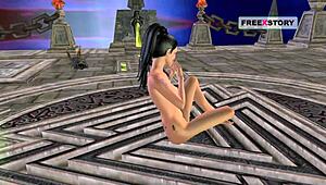 3D animated Indian bhabhi in hot erotic positions