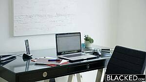 Blacked Petite Blonde Teen Rachel James Takes First Big Black Cock