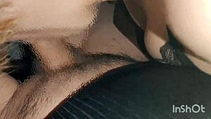 japanese amateur gives intense blowjob with handjob outdoors