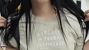 My stepcousin got bored and recorded our fuck