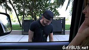 free goo during wild homosexual sex, pov game competition with blowjob sucking and bareback fucking