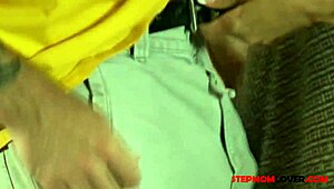 Stepmom Seduces Stepson for Forbidden German Action.