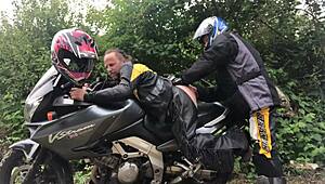 Nymphofist Gay Biker Explores Extreme Fisting And Assfucking
