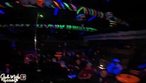 My boyfriend fucks me live in front of everyone in the Mexicali stable!