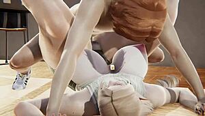 My sexy elf teacher bangs hard in 3D hentai