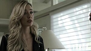 haley reed feels intense pleasure from ken's blowjob in pov