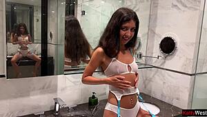 Anal Sex Lover Gets Pounded in the Shower with Steamy Hotel Action. Wet and Wild Encounter Unfolds.