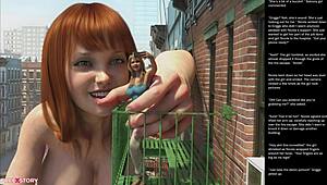 big apple small 18+ gesture episode 16 - 3d comics 3d cartoon sex