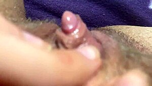 Huge Clitoris Rubbing for Extreme Orgasm in Close-Up POV Masturbation HD