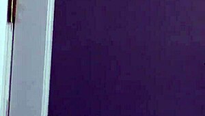 Fingering my blonde teen stepsister while she tugs my cock