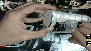 time to finish painting little grey alien with dildo