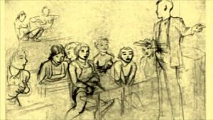 Vintage erotic drawings with classic charm