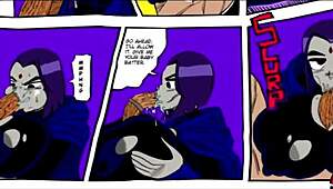 I find relief in Teen Titans with monster cocks by Doompypomp