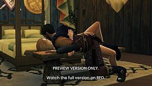 The mighty viking embarks on a naughty 3d hentai adventure in this preview.