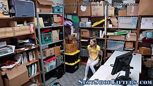 Real delinquent teen gets caught and railed hard