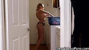 Busty Milf Rides Stiff Dick in Wild Cowgirl Scene. Fake Tits Bounce Hard!