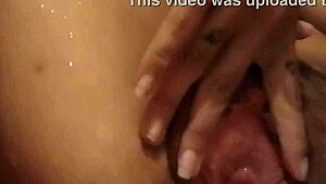 playing with myself, fingering my wet pussy deep.