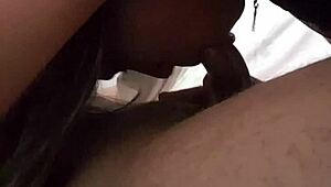 my cousin sucking my dick hard