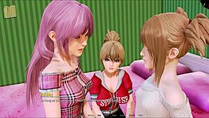 exploring the harem hotel game in episode 62