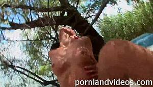 Outdoor Group Anal Sex Two Teen 18+ Sluts Monster Cocks Double Penetration