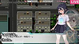 Flash Outdoor Exposure In Anime Game With Subtitles