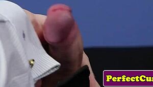 lovely british beauty craves cumshots on face after deepthroat in stockings