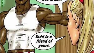 two hot blondes with monster cocks