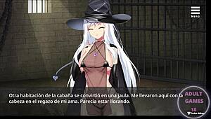 la prisión sexual de la bruja 9 en este juego hentai