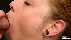 Does this nasty redhead deepthroat and fuck like a filthy whore?