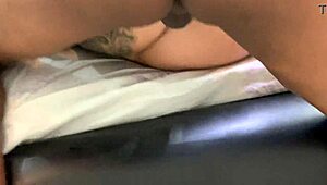 Husband films wife getting pounded by lover until he finishes.