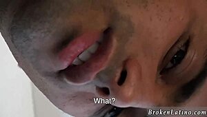 Cigar smoking men blowjob kissing