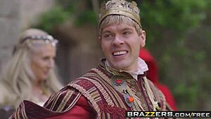 peta jensen giving blowjob and getting assfucked in parody 😏