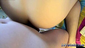 old gay man fucks twink's ass hole bareback in buddies video story