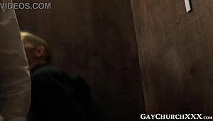 uh, i mean, blonde priest confessin’ his dirty sexual sins to me... wow!