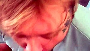 British guy subtly sucks ilovesex305's dick, hinting at hidden desires in this European blowjob scene.