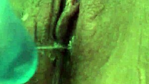 Teen Teases Wet Pussy with Dildo in Solo Play