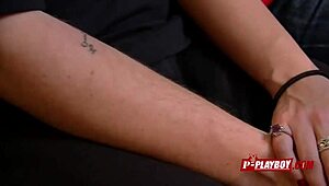 horny amateur couples getting wild on tv in a group orgy.