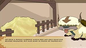 Four elements trainer book 4 love part 63 -zhu li gets some