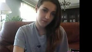 OMG, I’m So Nervous Showing My Pussy on Webcam in Public, Help!!