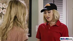 Girlfriends Celebrate Proposal with Intense Pussylicking and Fingering