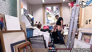 Man, this German curvy blonde got anal drilled hard! 😍