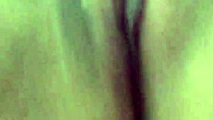 Teen Teases Wet Pussy with Dildo in Solo Play