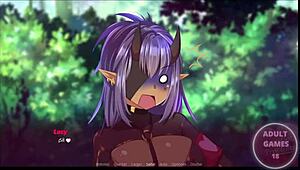 Lucy Faces Dating Challenges In This Anime Hentai Game Sequel