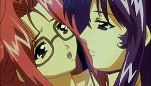 Big titty anime babe receives pussy licking.