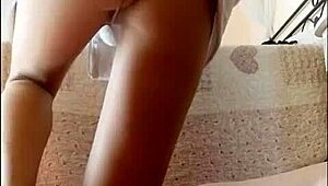 Yo, check this pantyhose sexy hot milf on hidden cam in toilet! 😍