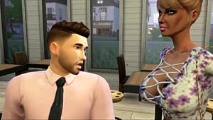 Old Ladies Thongs in Sims 4? Wedding Drama and Cheating Milf Teasing, Haha! 😂