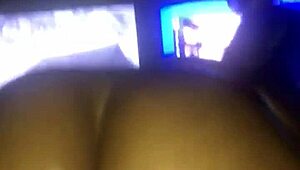 ebony says, 'ride that dick backwards'